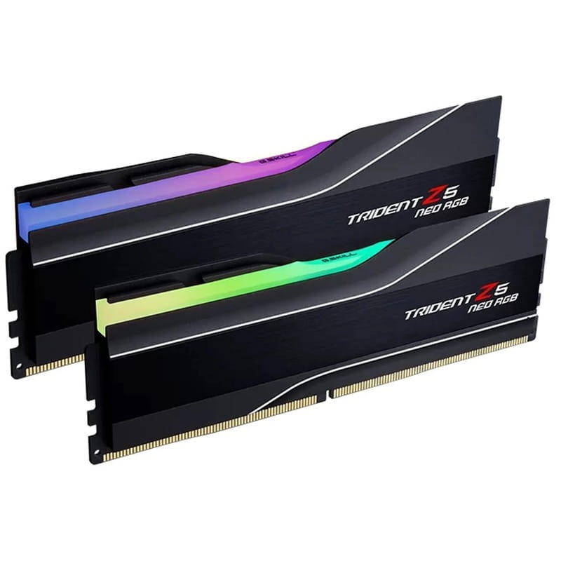 Модуль памяти DDR5 2x32GB/6000 G.Skill Trident Z5 Neo RGB Black (F5-6000J3636F32GX2-TZ5NR)