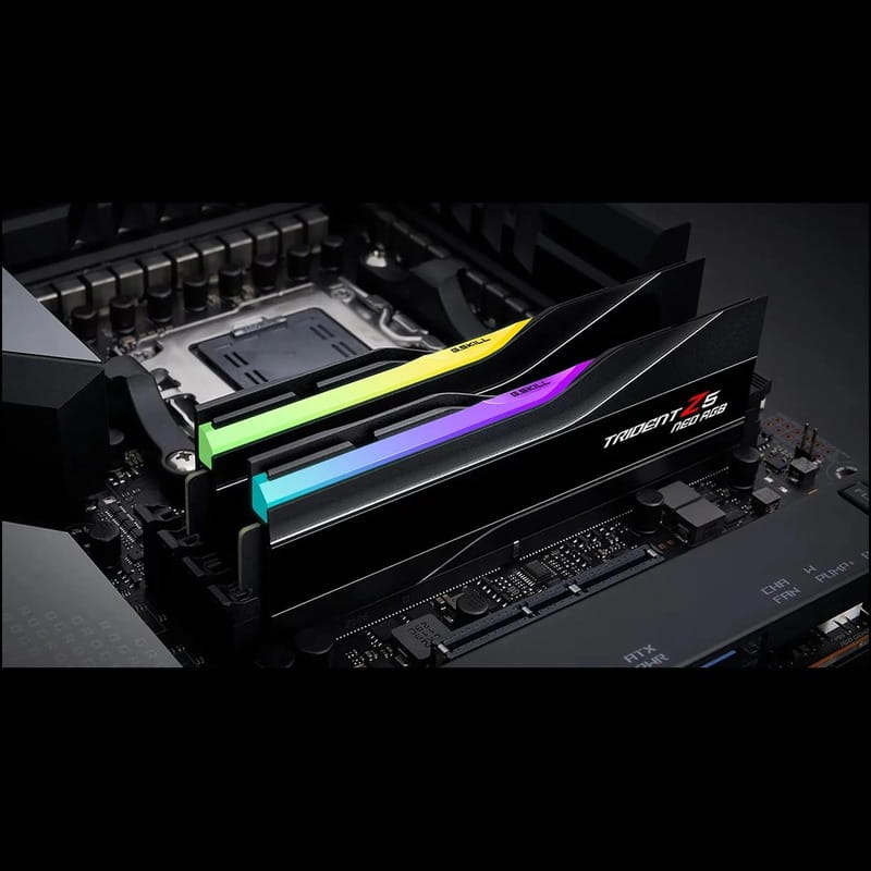 Модуль памяти DDR5 2x32GB/6000 G.Skill Trident Z5 Neo RGB Black (F5-6000J3636F32GX2-TZ5NR)
