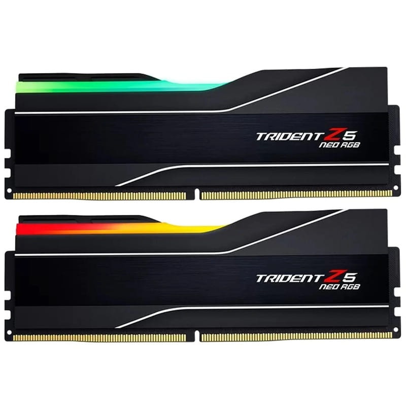 Модуль памяти DDR5 2x32GB/6000 G.Skill Trident Z5 Neo RGB Black (F5-6000J3636F32GX2-TZ5NR)
