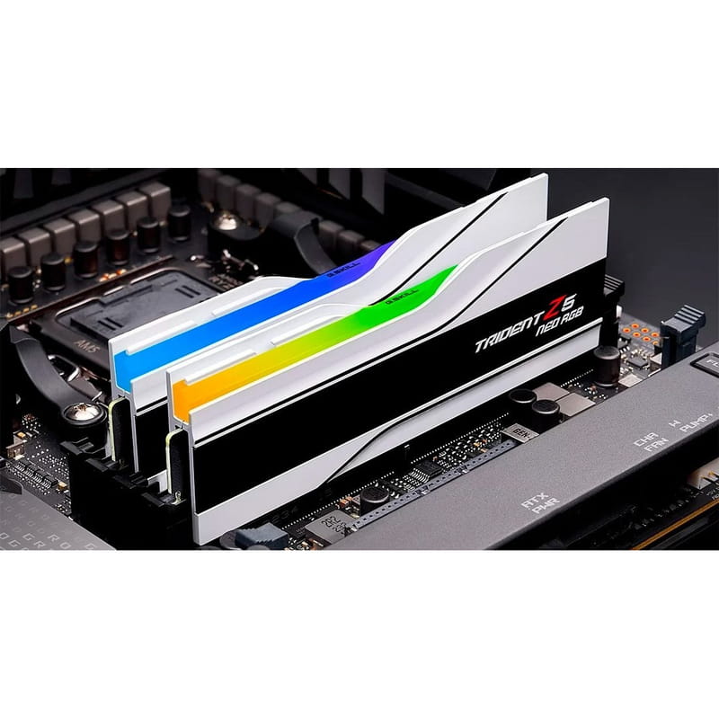Модуль памяти DDR5 2x32GB/6000 G.Skill Trident Z5 Neo RGB White (F5-6000J3636F32GX2-TZ5NRW)