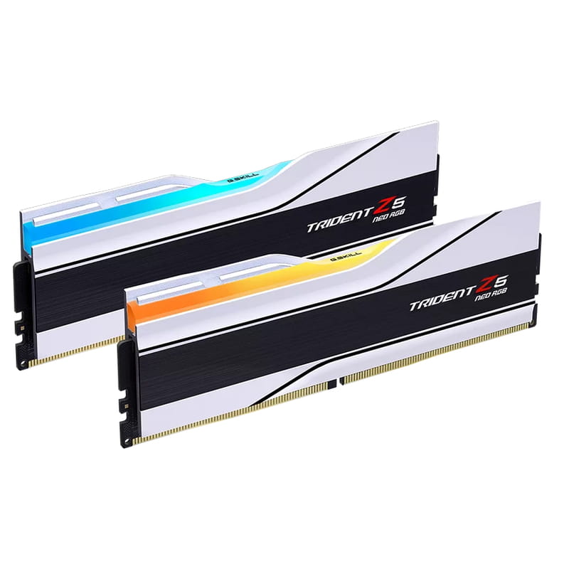 Модуль памяти DDR5 2x32GB/6000 G.Skill Trident Z5 Neo RGB White (F5-6000J3636F32GX2-TZ5NRW)