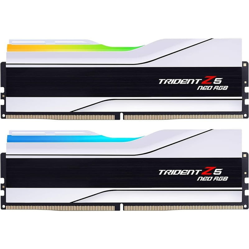 Модуль памяти DDR5 2x32GB/6000 G.Skill Trident Z5 Neo RGB White (F5-6000J3636F32GX2-TZ5NRW)