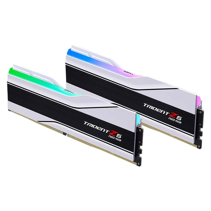 Модуль памяти DDR5 2x32GB/6000 G.Skill Trident Z5 Neo RGB White (F5-6000J3636F32GX2-TZ5NRW)