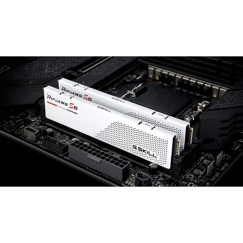 Модуль памяти DDR5 2x16GB/6400 G.Skill Ripjaws S5 White (F5-6400J3648F16GX2-RS5W)