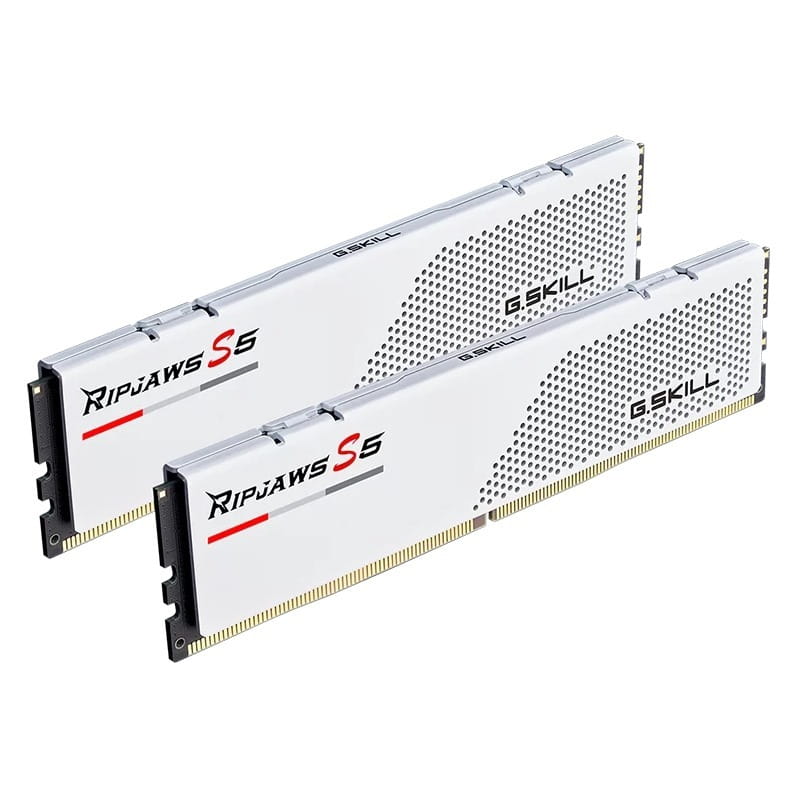 Модуль памяти DDR5 2x16GB/6400 G.Skill Ripjaws S5 White (F5-6400J3648F16GX2-RS5W)
