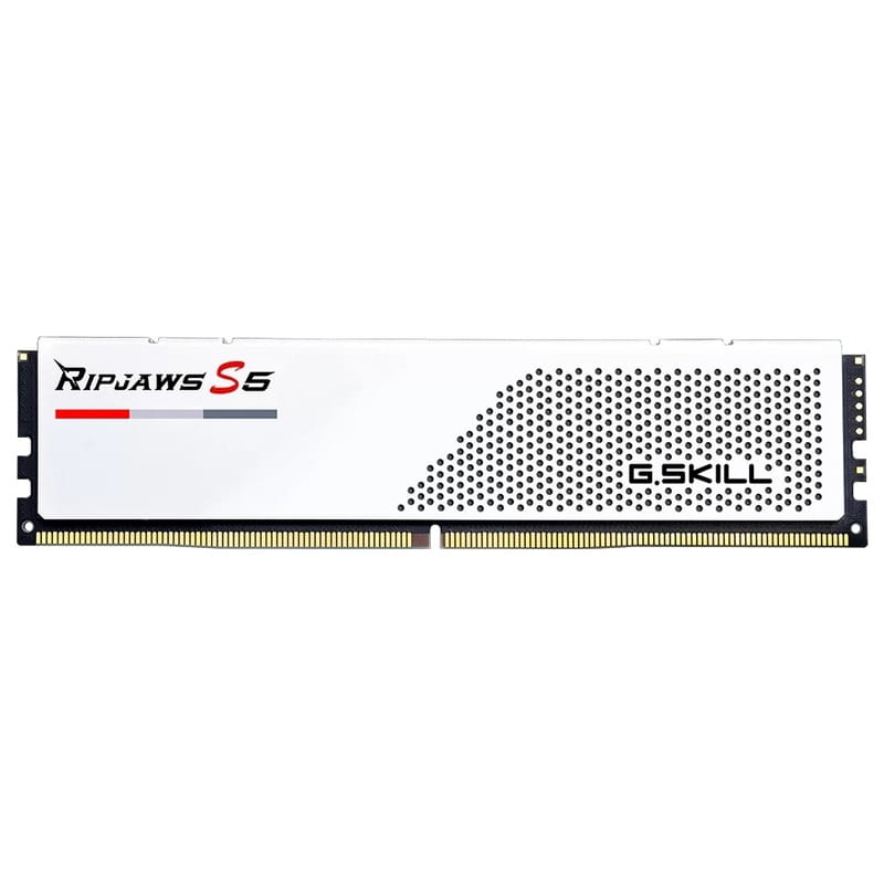 Модуль памяти DDR5 2x16GB/6400 G.Skill Ripjaws S5 White (F5-6400J3648F16GX2-RS5W)