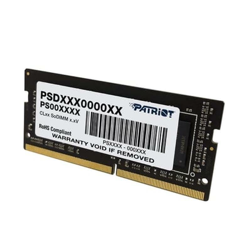 Модуль памяти SO-DIMM 4GB/2666 DDR4 Patriot Signature Line (PSD44G266682S)