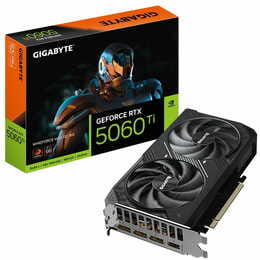 Видеокарта GF RTX 5060 Ti 16GB GDDR7 Windforce Max OC Gigabyte (GV-N506TWF2MAX OC-16GD)