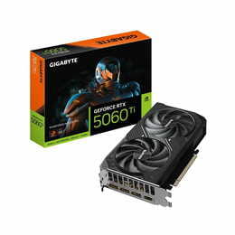 Відеокарта GF RTX 5060 Ti 16GB GDDR7 Windforce Max OC Gigabyte (GV-N506TWF2MAX OC-16GD)
