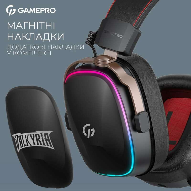 Гарнитура GamePro Asgard Valkyria Black (HSW249B)