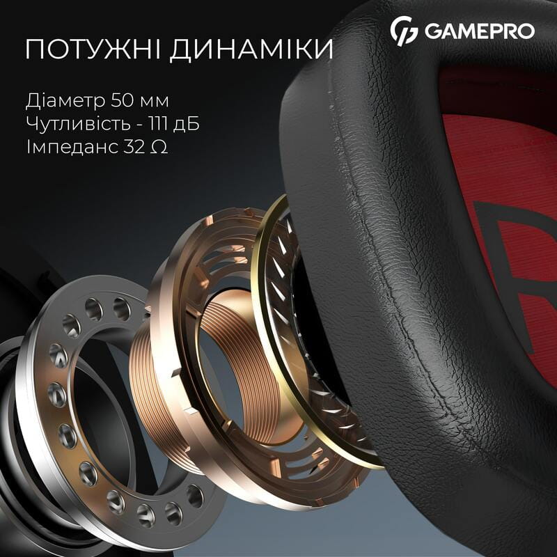 Гарнитура GamePro Asgard Valkyria Black (HSW249B)