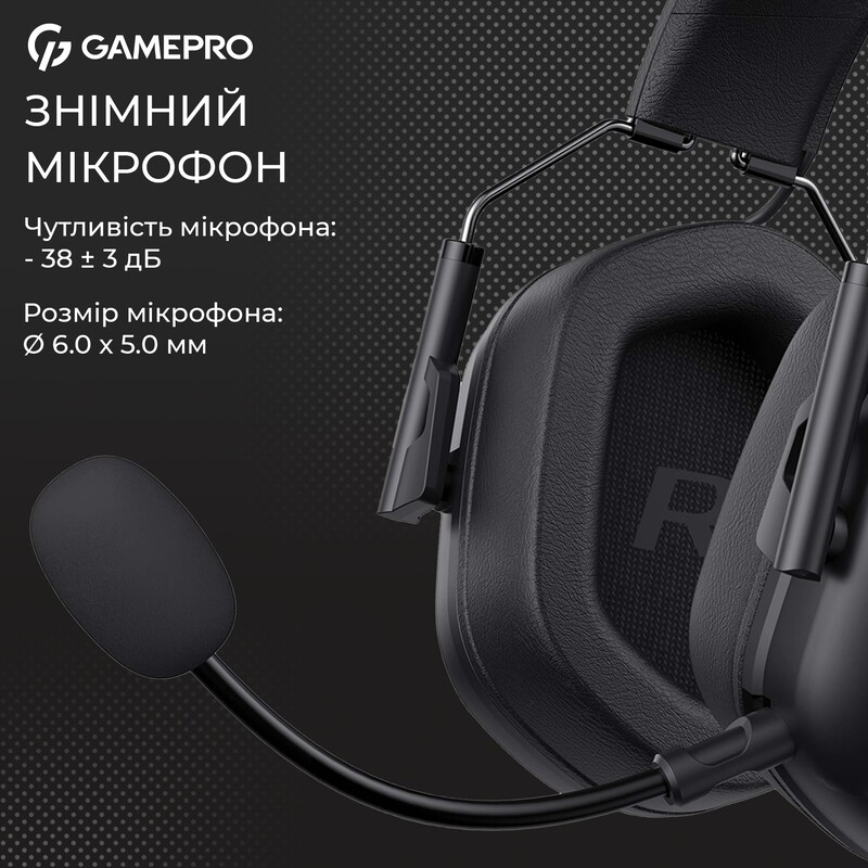 Гарнітура GamePro Genesis Hunter Black (HS1350B)