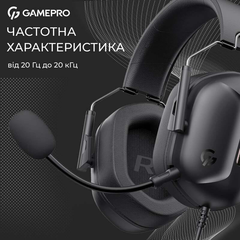 Гарнитура GamePro Genesis Hunter Black (HS1350B)