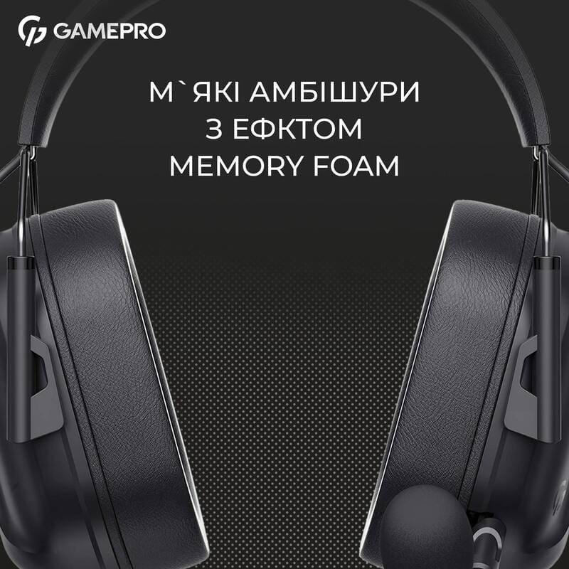 Гарнитура GamePro Genesis Hunter Black (HS1350B)