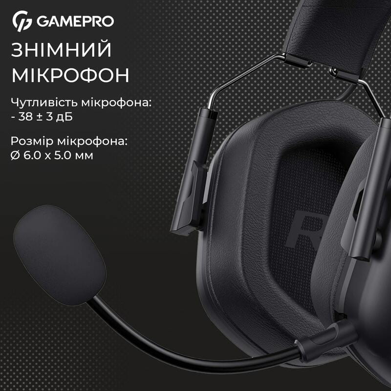 Гарнитура GamePro Genesis Hunter Black (HS1350B)