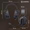 Фото - Гарнитура GamePro Genesis Hunter Black (HS1350B) | click.ua