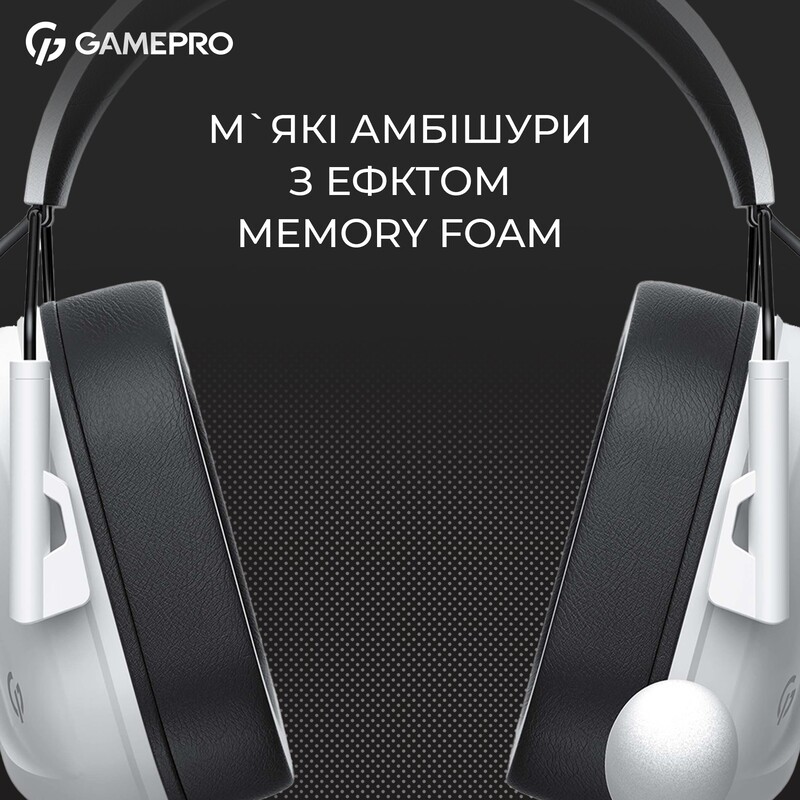 Гарнітура GamePro Genesis Hunter White (HS1350W)