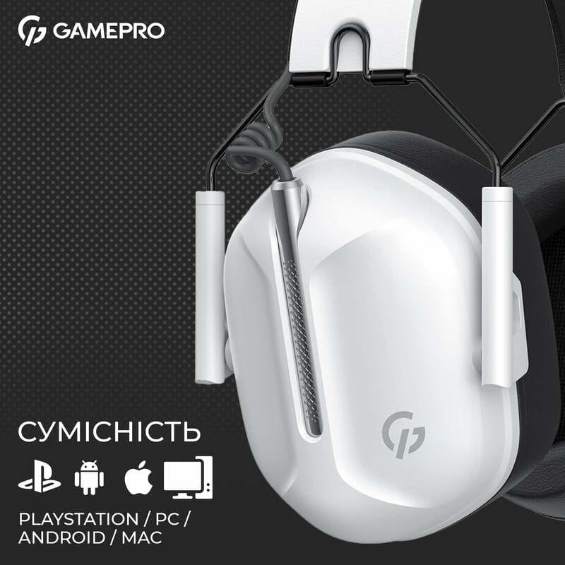 Гарнитура GamePro Genesis Hunter White (HS1350W)