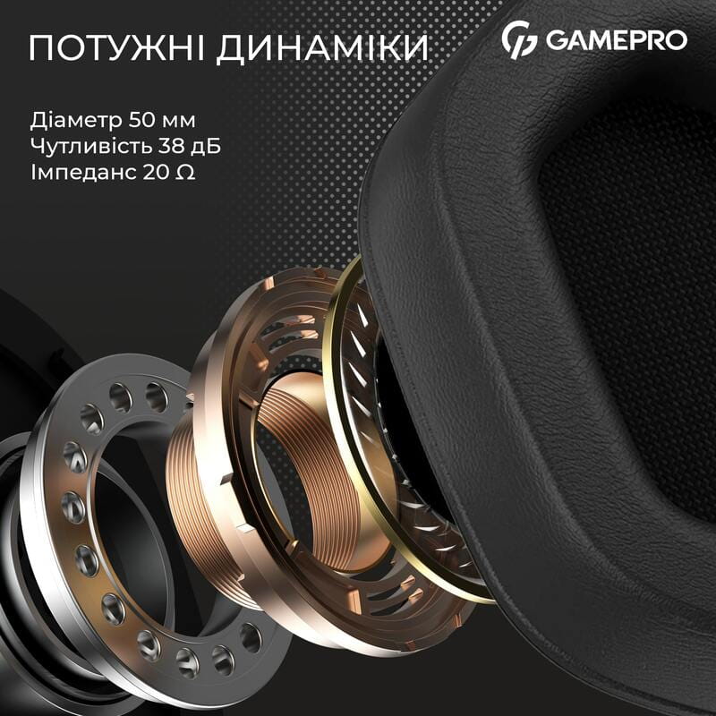 Гарнитура GamePro Genesis Hunter White (HS1350W)