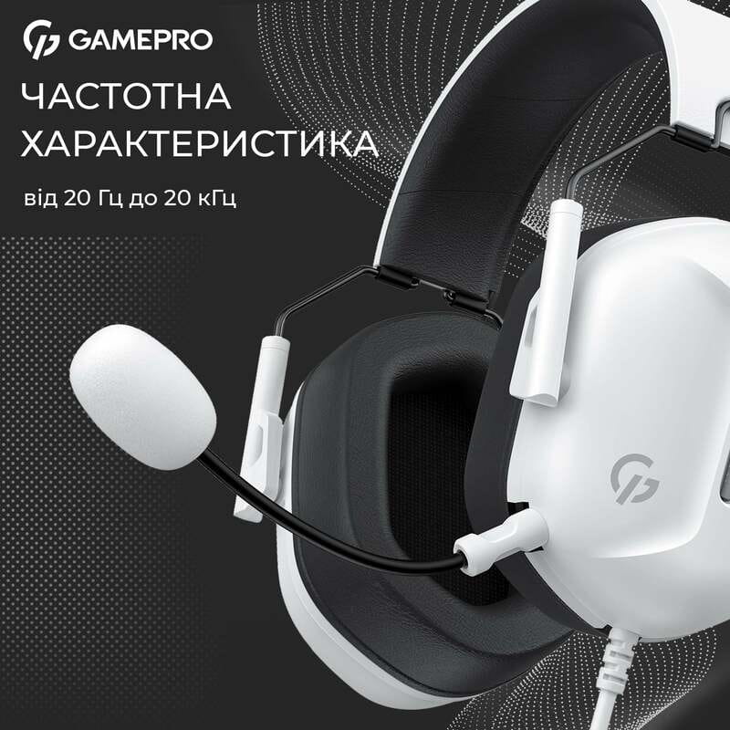 Гарнитура GamePro Genesis Hunter White (HS1350W)