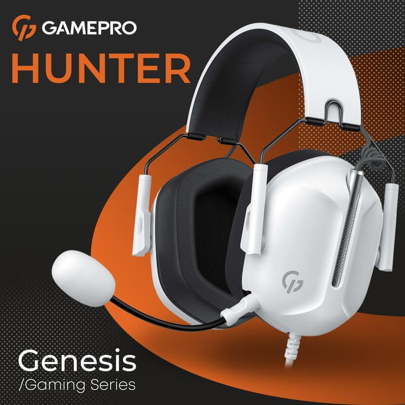 Гарнитура GamePro Genesis Hunter White (HS1350W)