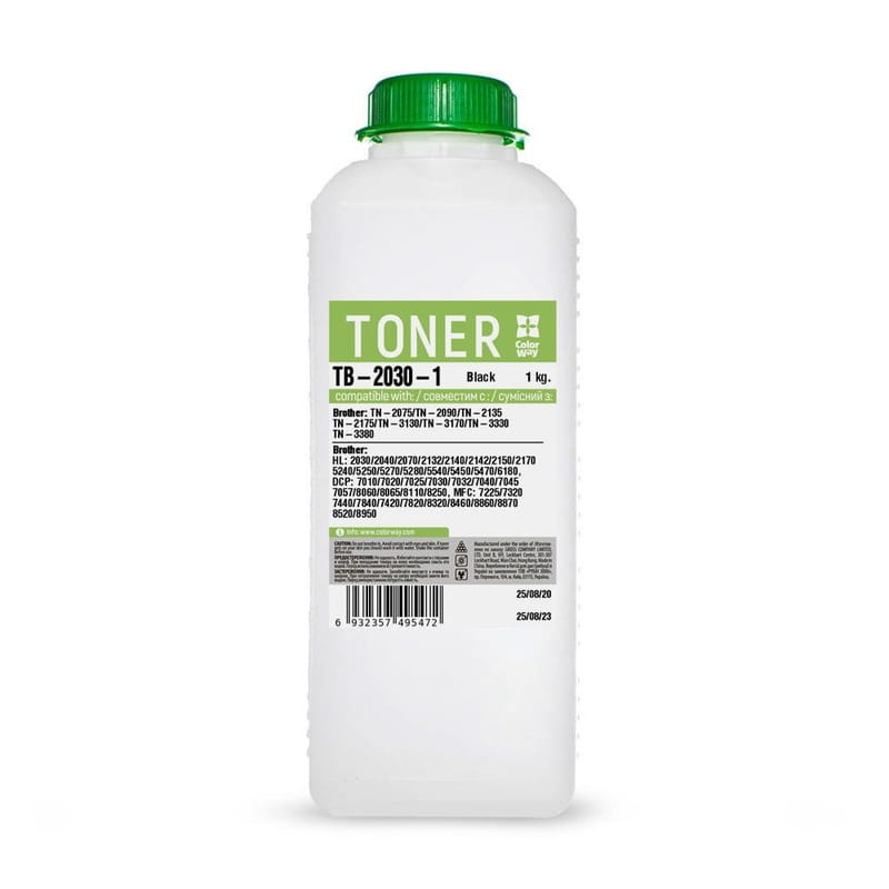 Тонер CW (TB-2030-1) BROTHER HL-2040/2070, 1000г