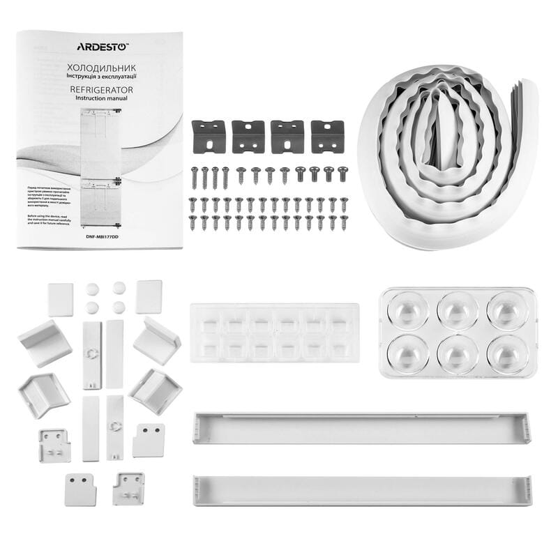 Встраиваемый холодильник Ardesto DNF-MBI177DD
