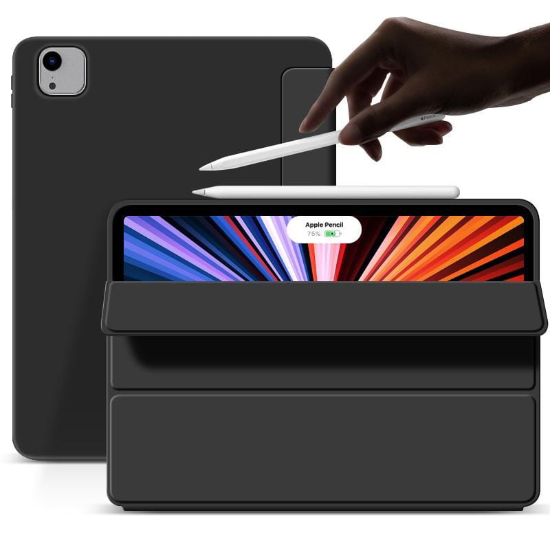 Чeхол BeCover Tri Fold Soft TPU Silicone для Apple iPad Air 13" M2 2024 Black (711469)