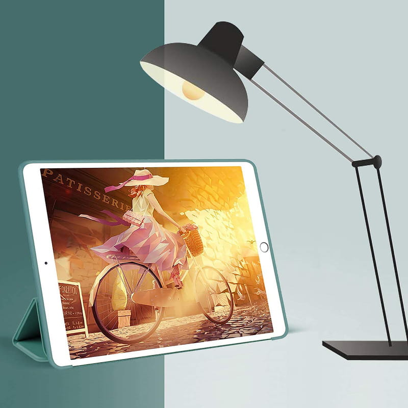 Чeхол BeCover Tri Fold Soft TPU Silicone для Apple iPad Air 13" M2 2024 Dark Green (711470)