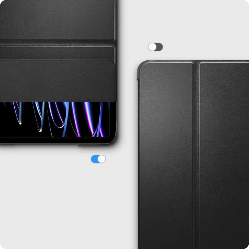 Чeхол BeCover Tri Fold Hard для Apple iPad Air 13" M2 2024 Black (711471)