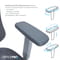 Фото - Кресло офисное OfficePro Atlas OC630-G-DG-DG Gray/Dark Gray | click.ua