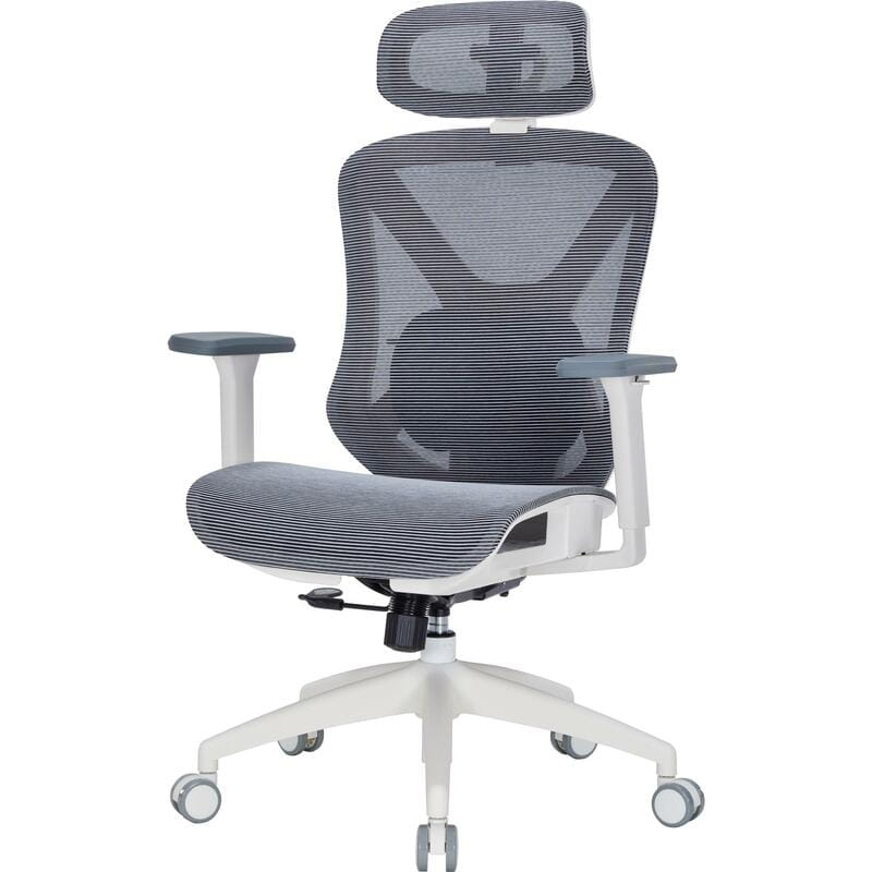 Кресло офисное OfficePro Atlas OC630-W-DG-DG White/Dark Gray
