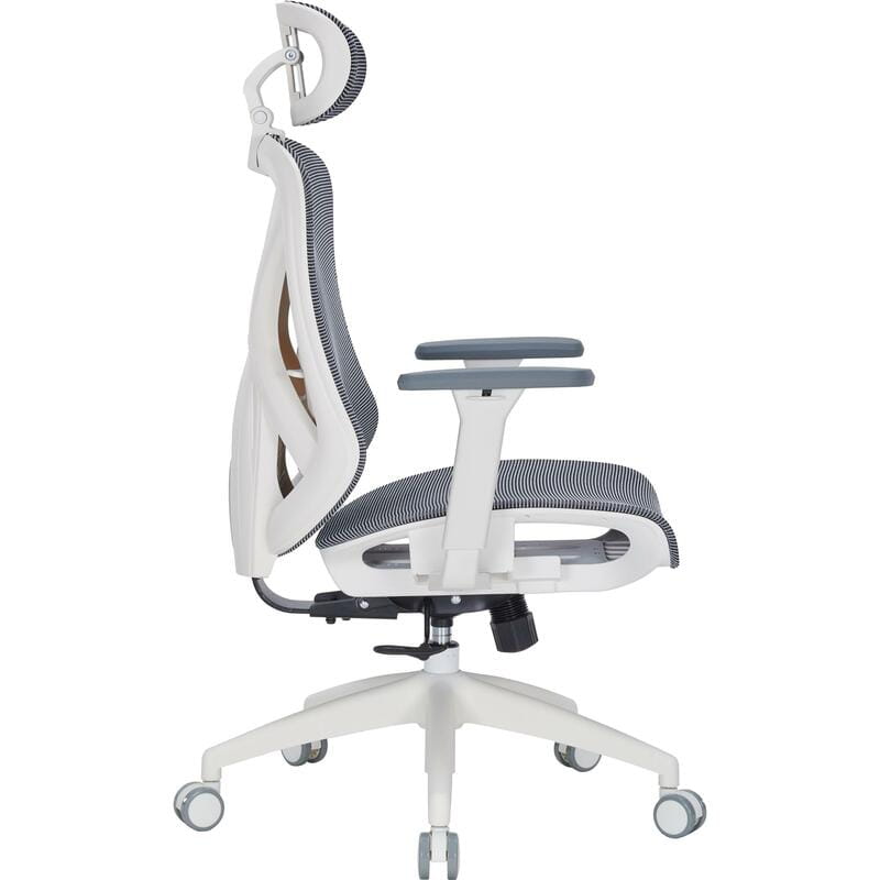 Кресло офисное OfficePro Atlas OC630-W-DG-DG White/Dark Gray