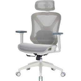 Кресло офисное OfficePro Atlas OC630-W-LG-LG White/Light Gray