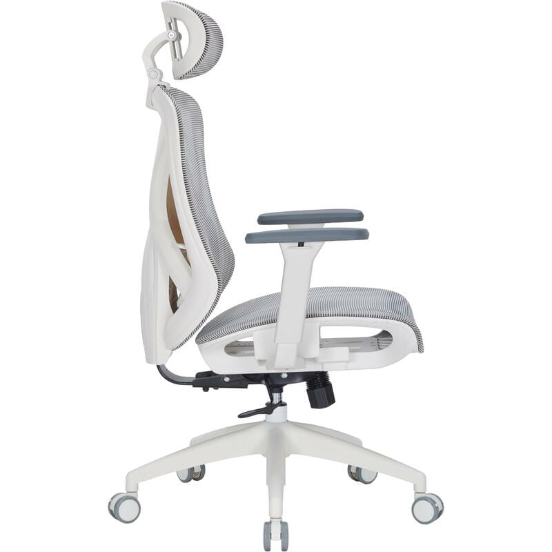 Кресло офисное OfficePro Atlas OC630-W-LG-LG White/Light Gray
