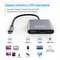 Фото - USB-хаб СolorWay USB Type-C 3-в-1 (CW-HUB08) | click.ua