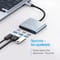 Фото - USB-хаб СolorWay USB Type-C 3-в-1 (CW-HUB08) | click.ua