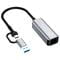 Фото - Мережевий адаптер ColorWay USB-A/USB-С 3.0 - RJ45 (CW-AD-CRG) | click.ua