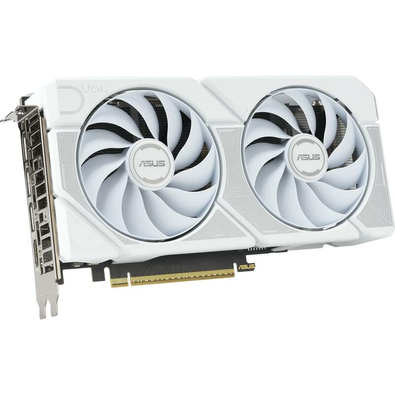 Видеокарта GF RTX 5060 Ti 16GB GDDR7 Dual OC White Asus (DUAL-RTX5060TI-O16G-WHITE)