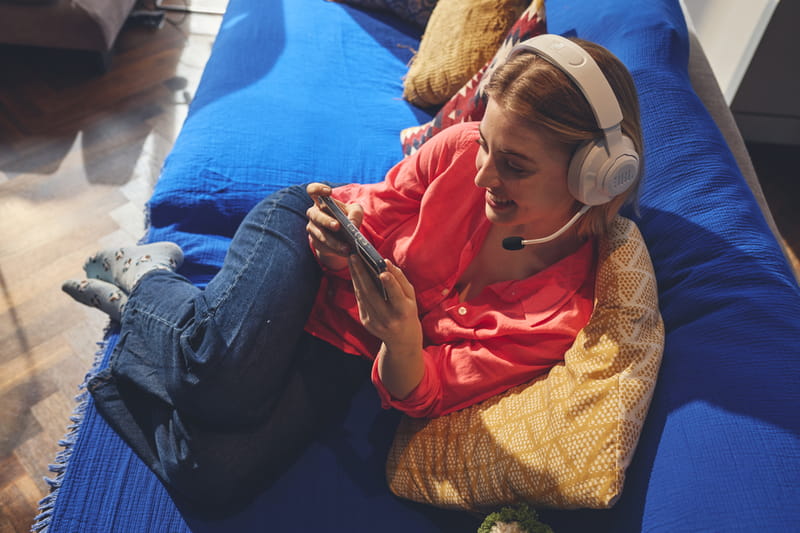 Bluetooth-гарнитура JBL Quantum 360 Wireless White (JBLQTUM360WHT)