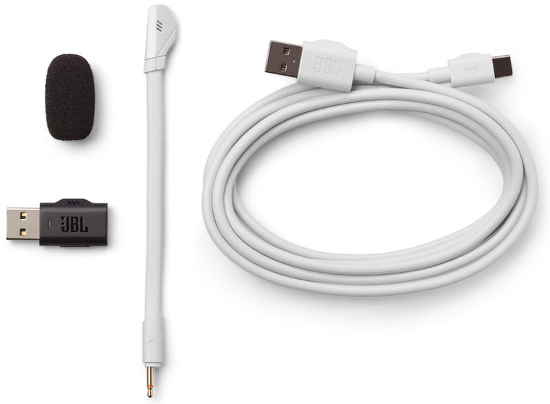 Bluetooth-гарнитура JBL Quantum 360 Wireless White (JBLQTUM360WHT)
