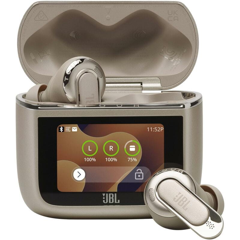 Bluetooth-гарнитура JBL Tour Pro 3 Latte (JBLTOURPRO3LTT)