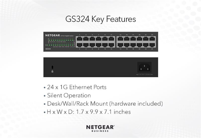 Комутатор Netgear GS324-200EUS