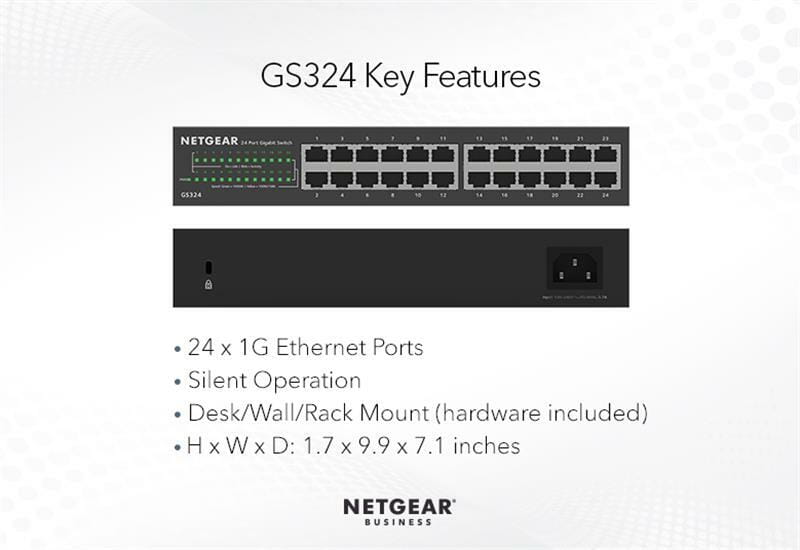 Комутатор Netgear GS324-200EUS