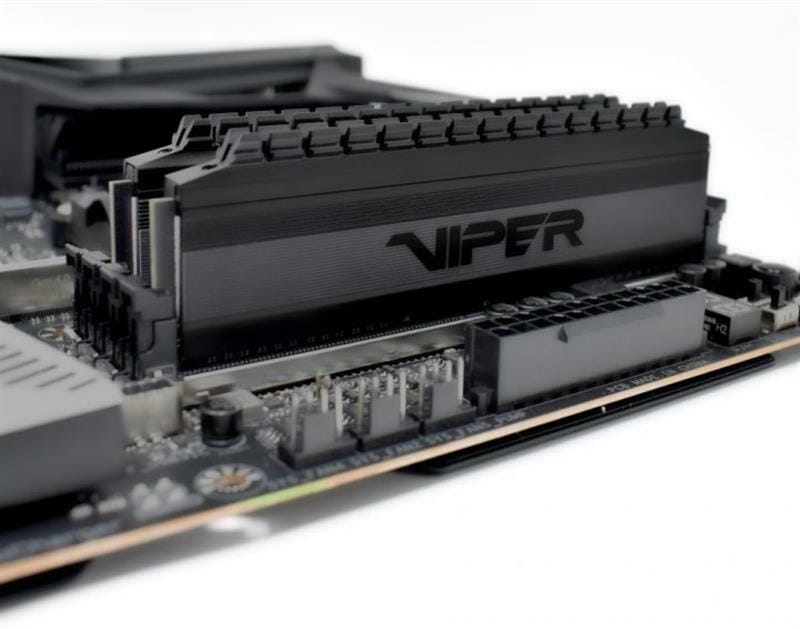 Модуль памяти DDR4 2x16GB/3000 Patriot Viper 4 Blackout (PVB432G300C6K)