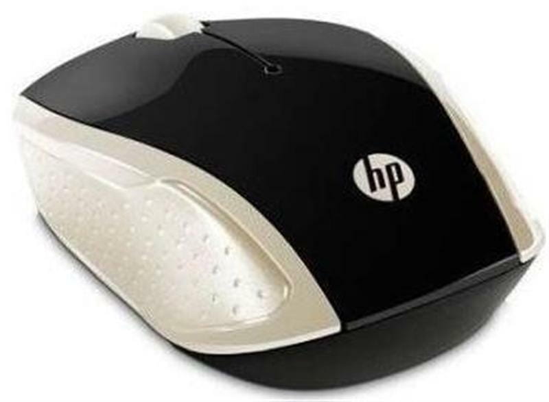 Мышь беспроводная HP 200 Silk Gold (2HU83AA)