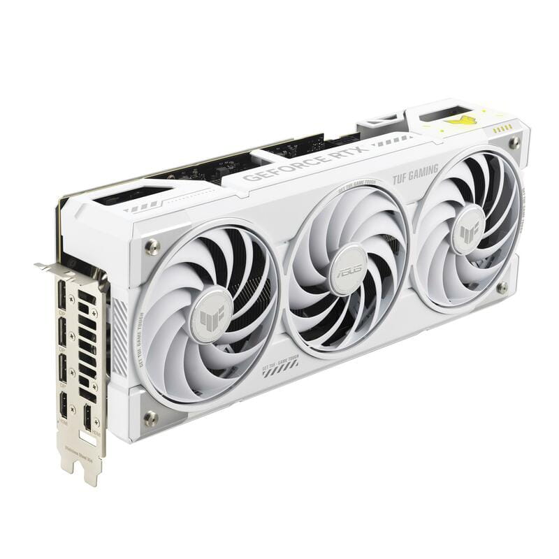 Відеокарта GF RTX 5070 Ti 16GB GDDR7 TUF Gaming OC BTF White Asus (TUF-RTX5070TI-O16G-BTF-WHITE)