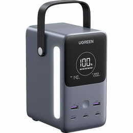 Универсальная мобильная батарея Ugreen 48000mAh, 300W, Grey (25286)