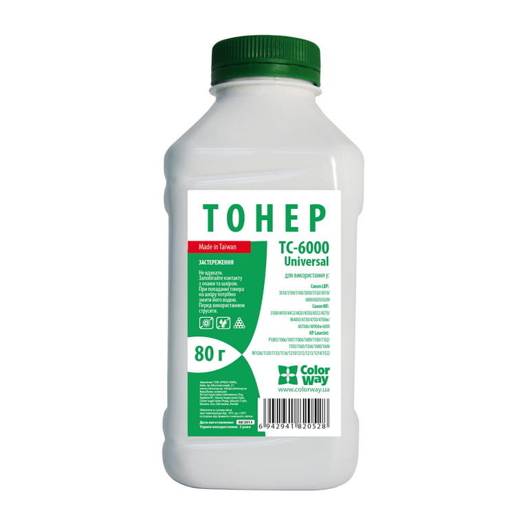 Тонер CW (TС-6000) Canon LBP 6000/6020/6200, 80 г