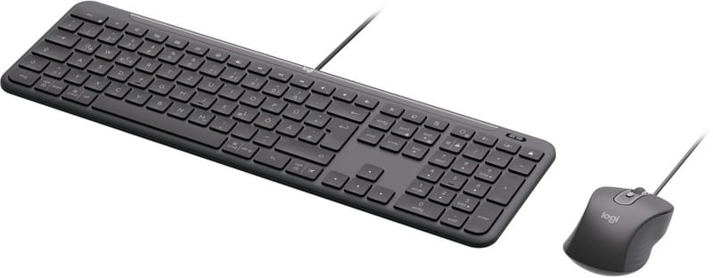 Комплект (клавіатура, миша) Logitech Signature Slim Combo MK620 Graphite (920-013349)